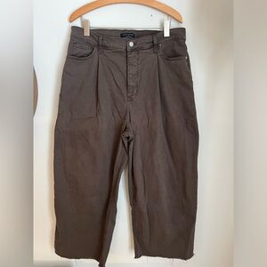 Banana Republic Brown High-Waisted Pants
